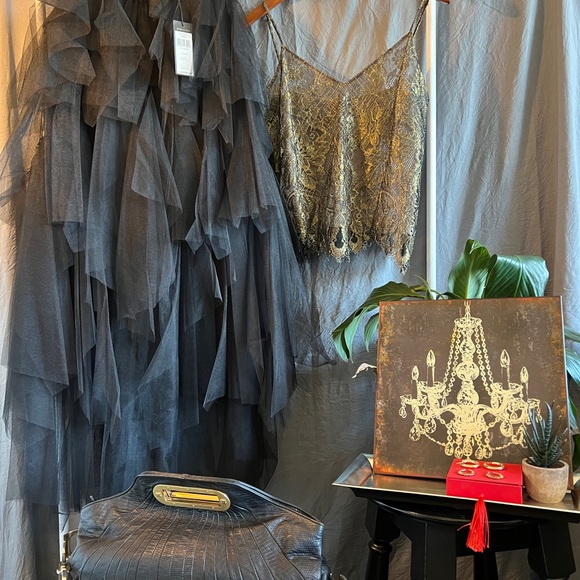 BLACK FRIDAY PRICE DROP! BCBG Tulle Maxi skirt (NWT) w/ free top of choice - Picture 6 of 6